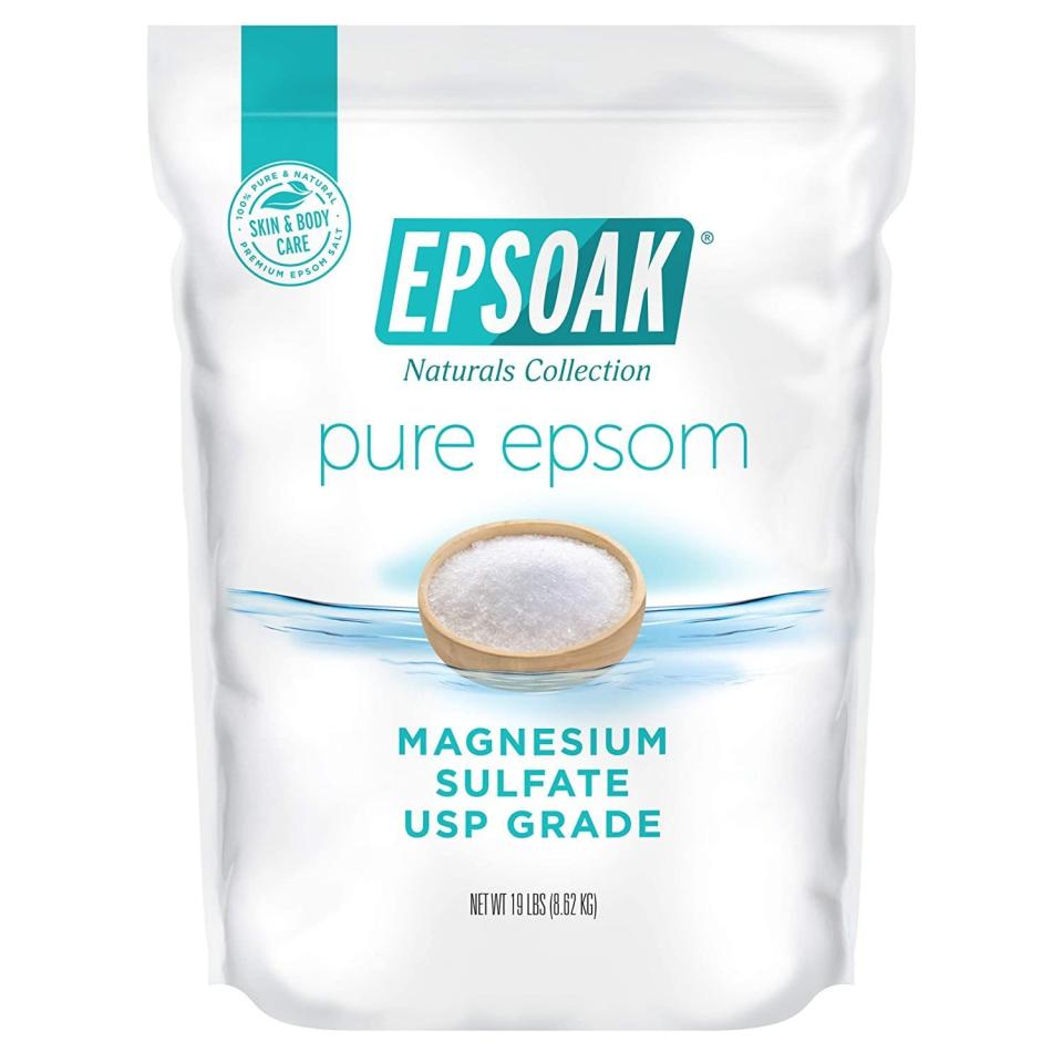 <p><strong>Epsoak </strong></p><p>amazon.com</p><p><strong>$28.99</strong></p><p>For a more economical gift that's just as handy, every fitness enthusiast can benefit from a bath soak with epsom salts, <strong>which do wonders for sore muscles.</strong></p>