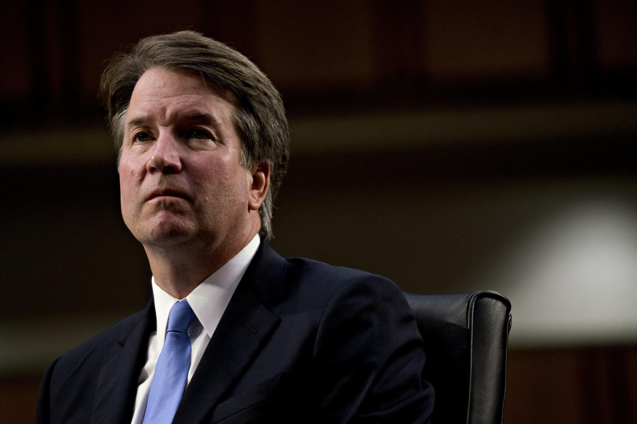 Supreme Court nominee Brett Kavanaugh is facing allegations of sexual misconduct when he was in high school and college. (Photo: Andrew Harrer/Bloomberg via Getty Images)