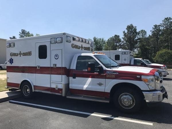 FILE - Gold Cross EMS will no longer serve Augusta after Friday, April 21.