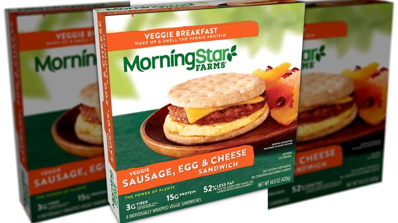 MorningStar Farms breakfast sandwich