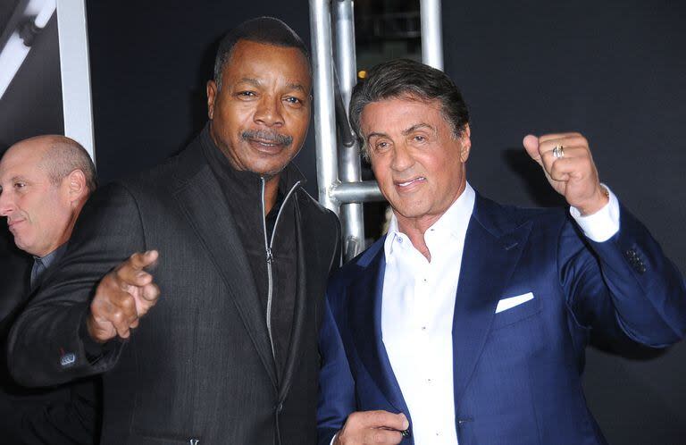 Carl Weathers y Sylvester Stallone: rivales y amigos en la ficción y en la realidad