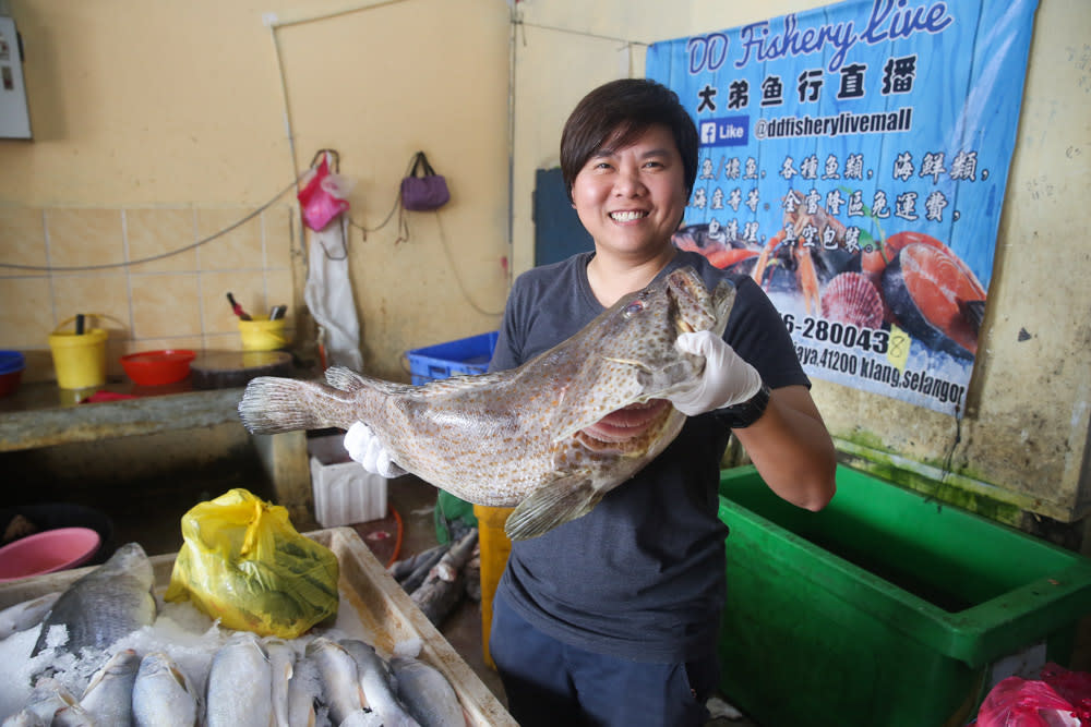 Together with a few partners, Audrey Goo started MyFishMan which is an online seafood delivery service. — Picture by Choo Choy May