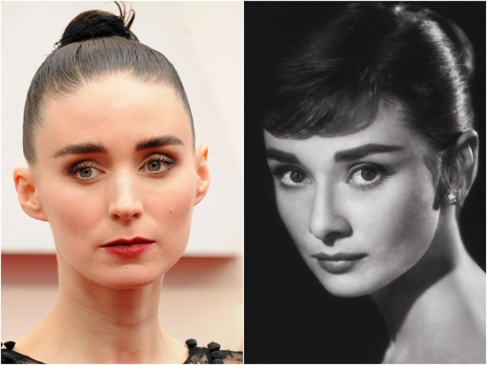 Rooney Mara, Audrey Hepburn (Shutterstock)