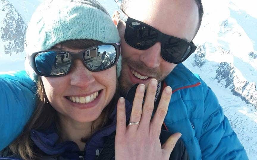 British climber Andrew Foster who has been crushed to death by falling rocks at Yosemite National Park while hiking with his wife, who was also badly hurt. 