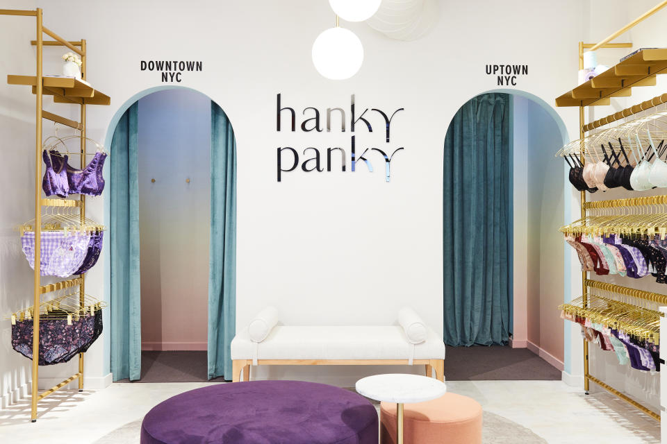 Inside Hanky Panky’s first brick-and-mortar store. - Credit: Courtesy Photo