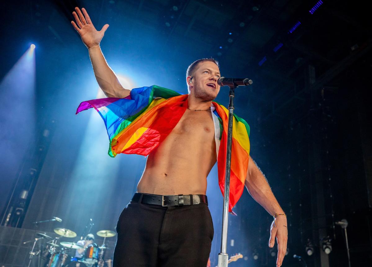 Imagine Dragons review, O2 Arena London: Las Vegas group use their stage  time to highlight mental health and LGBT+ rights, The Independent