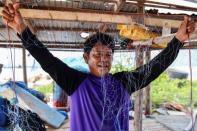 Thai environmental project is refurbishing and upcycling discarded fishing nets into COVID-19 protective gear