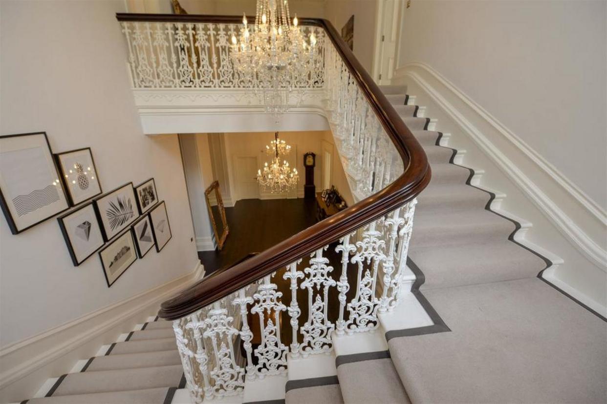 The staircase is a Victorian original. (Rightmove)