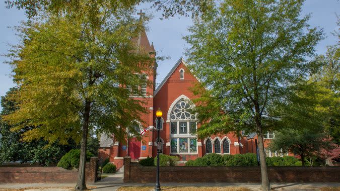 St. Paul's Episcopal Church in Suffolk, Virginia , USA - Image
