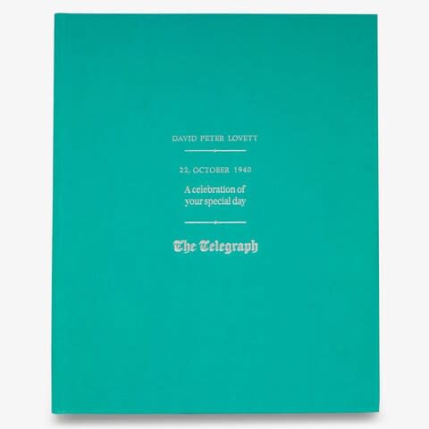 The Telegraph Custom Gift Book