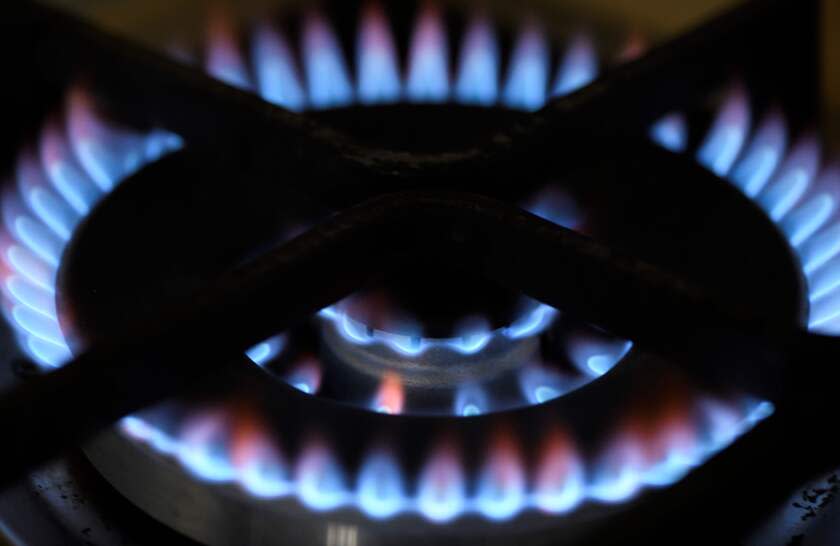 A picture taken on February 3, 2020 shows the flame of a gas stove in Dortmund, Germany. (Photo by INA FASSBENDER / AFP) (Photo by INA FASSBENDER/AFP via Getty Images)