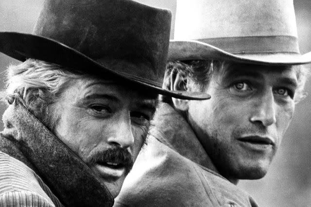 <p>20th Century Fox Film Corp/ Courtesy Everett</p> Robert Redford and Paul Newman in 'Butch Cassidy and the Sundance Kid'