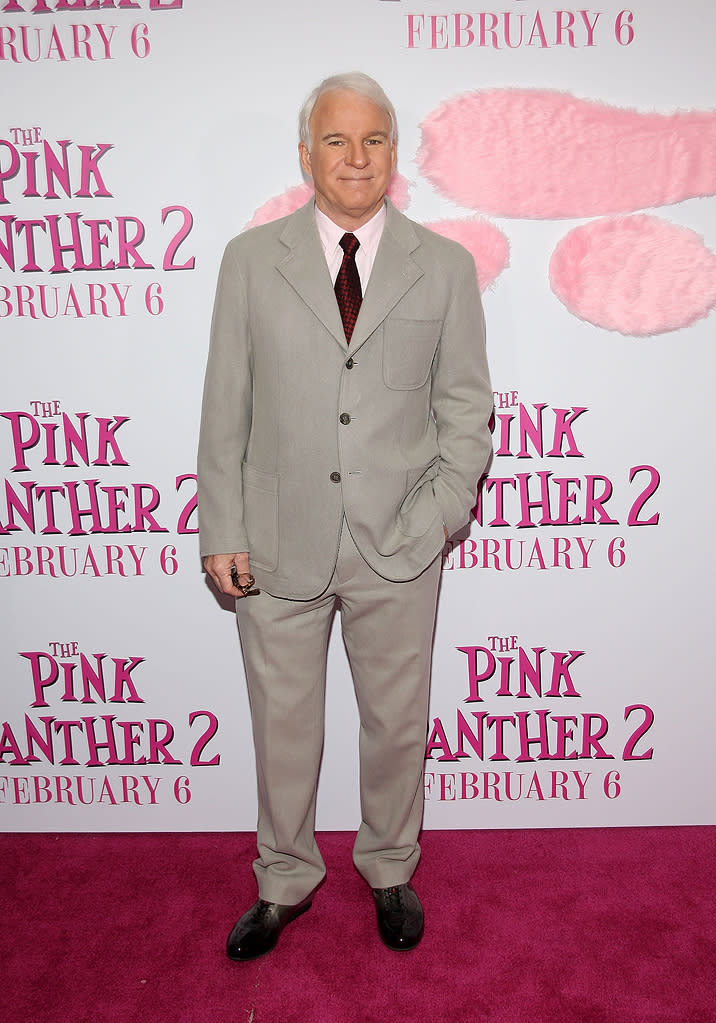 The Pink Panther 2 NY premiere 2009 Steve Martin
