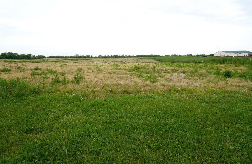 The Franklin County Board of Commissioners opposes creating tax increment financing districts the city of Obetz wanted for residential developments. The first TIF district is on the east side of Parsons Avenue, north of Wyndham Ridge Drive, northeast of Leave A Mark Church, 4818 Parsons Ave. This view looks east and north of the church, seen at far right, on the east side of Parsons Avenue at Wyndham Ridge Drive.