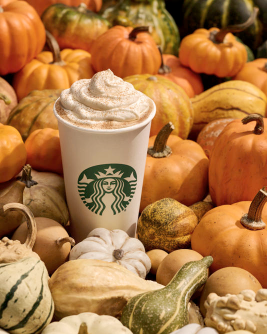 See Starbucks tease PSL, fall menu. Summer turns to fall in change of