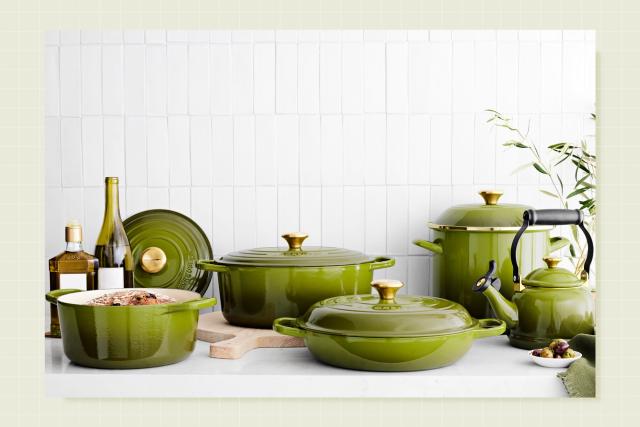 Le Creuset Launched a New Olive Cookware Color