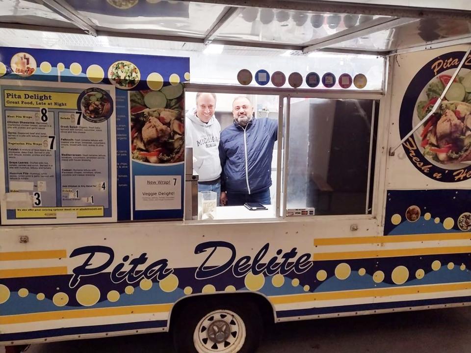 Pita Delite, one of the vendors at Saturday's event, sold out.