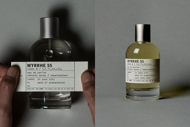 城市限定香水再＋1：Le Labo 代表上海的香氣「MYRRHE 55」讓人好奇！