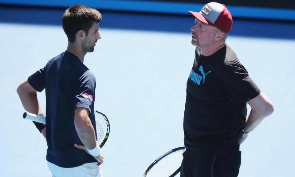 Boris Becker: Novak Djokovic and Andre Agassi could be a winning combination