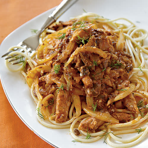 Fennel-Sardine Spaghetti