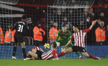 Raheem Sterling scores the second goal for Liverpool Reuters / Dylan Martinez Livepic