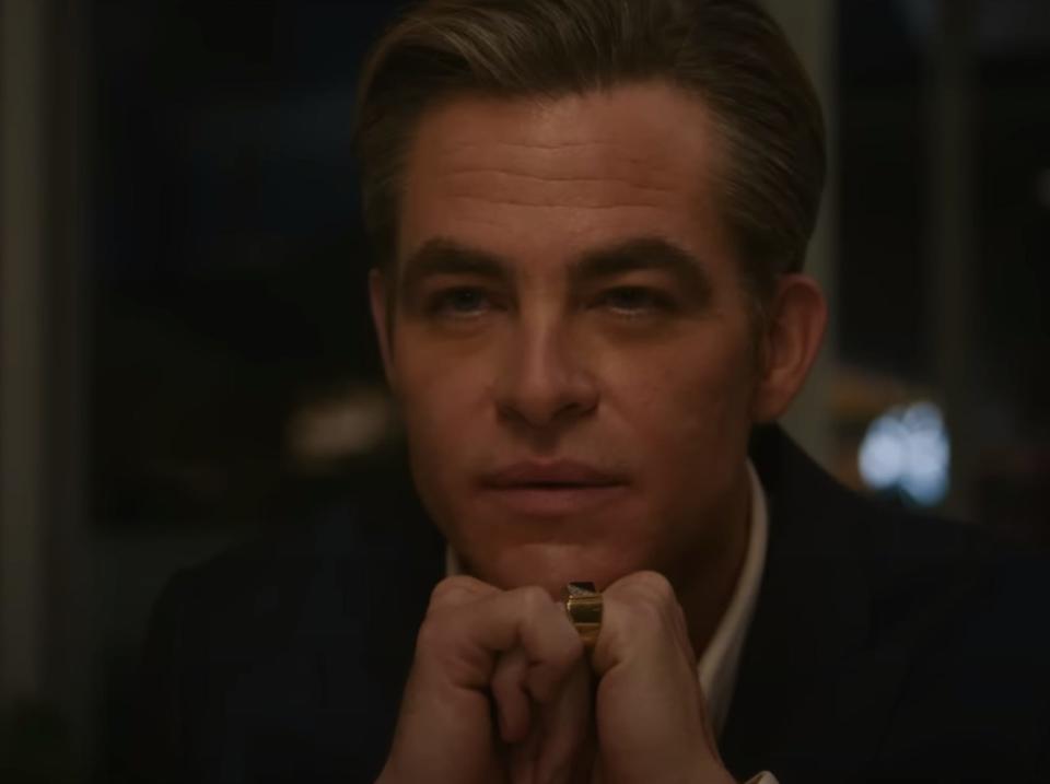 Chris Pine in the trailer for "Don't Worry Darling."