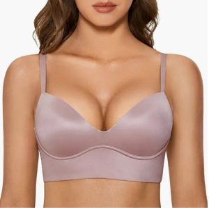 DOBREVA Women's Push Up Wireless Bra