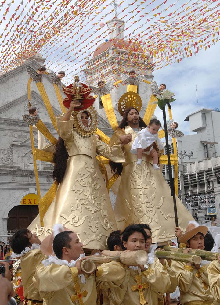 宿霧聖嬰節—聖嬰聖殿（Photo credit should read JAY DIRECTO/AFP, Image Source : Getty Editorial）