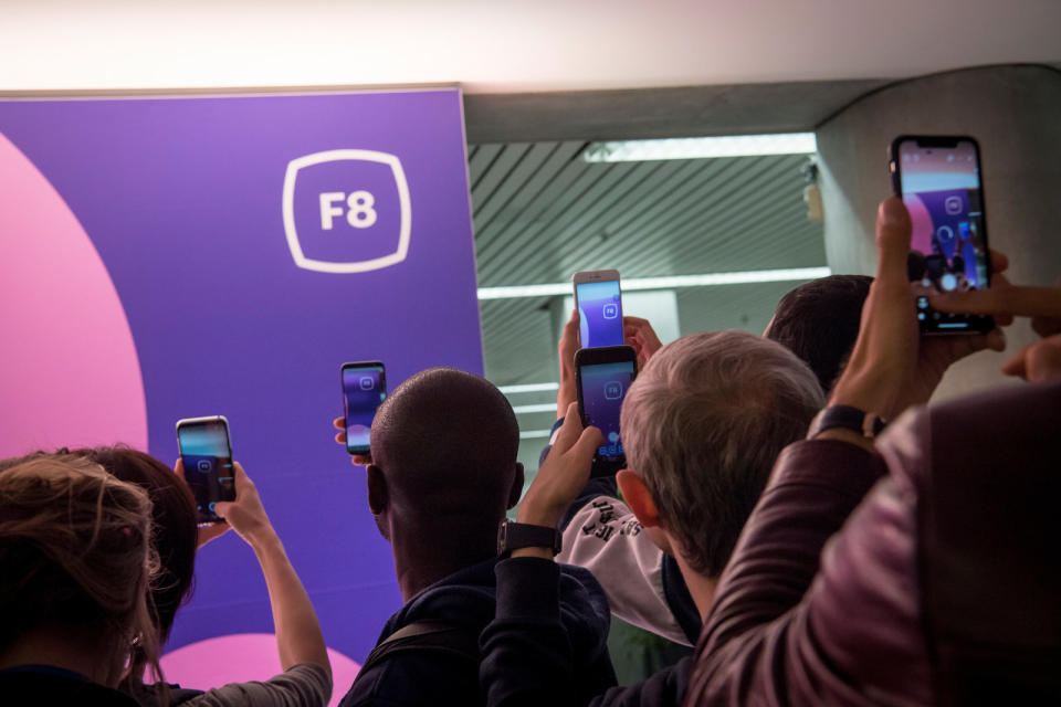 The first day of Facebook's F8 developers conference was quite eventful, what