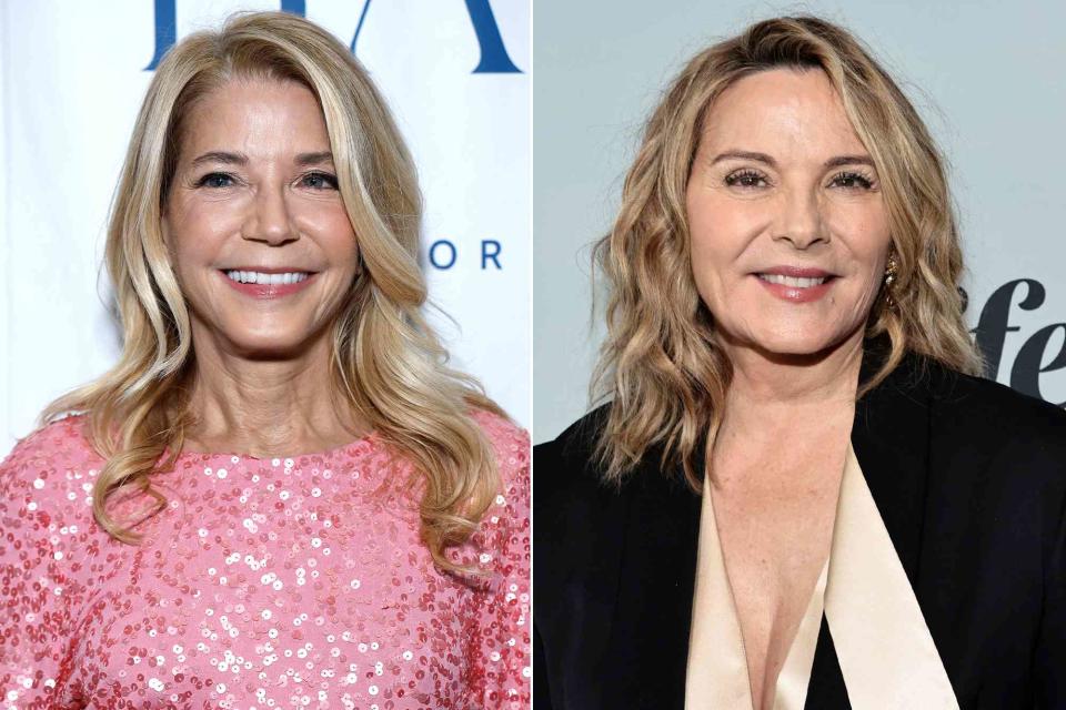 <p>John Lamparski/Getty Images; Jamie McCarthy/Getty Images</p> Candace Bushnell and Kim Cattrall 