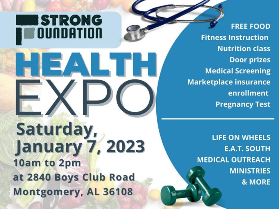 A Health Expo is being held Saturday in Montgomery.