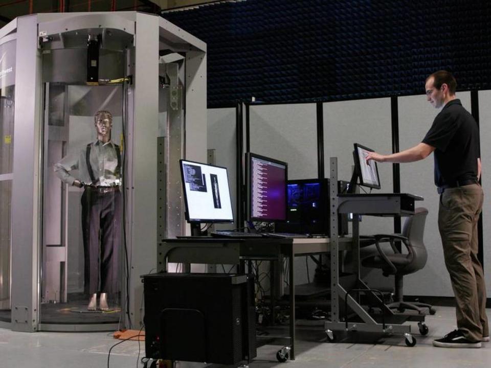 Pacific Northwest National Laboratory has improved on its millimeter wave body scanners used at airports across the word with technology that offers higher resolution.