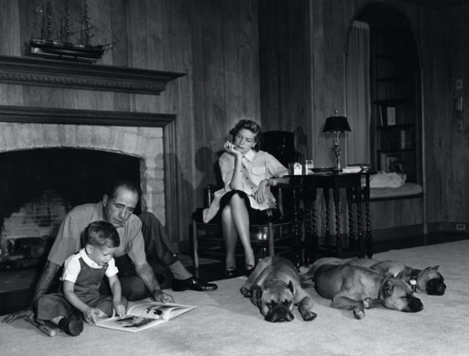 Humphrey Bogart and Lauren Bacall