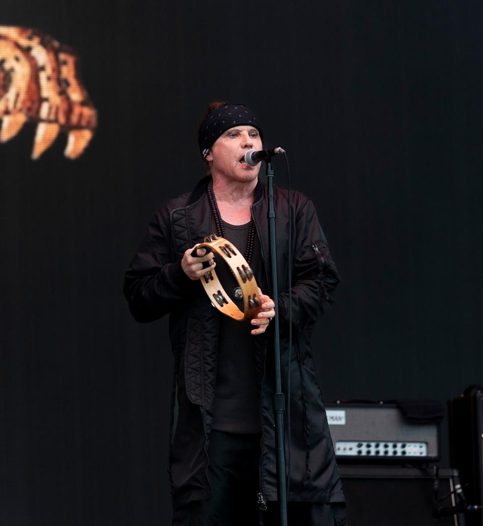 The Cult performs at the Harley-Davidson Homecoming Festival celebrating the company's 120th anniversary on Friday July 14, 2023 at Veterans Park in Milwaukee, Wis.