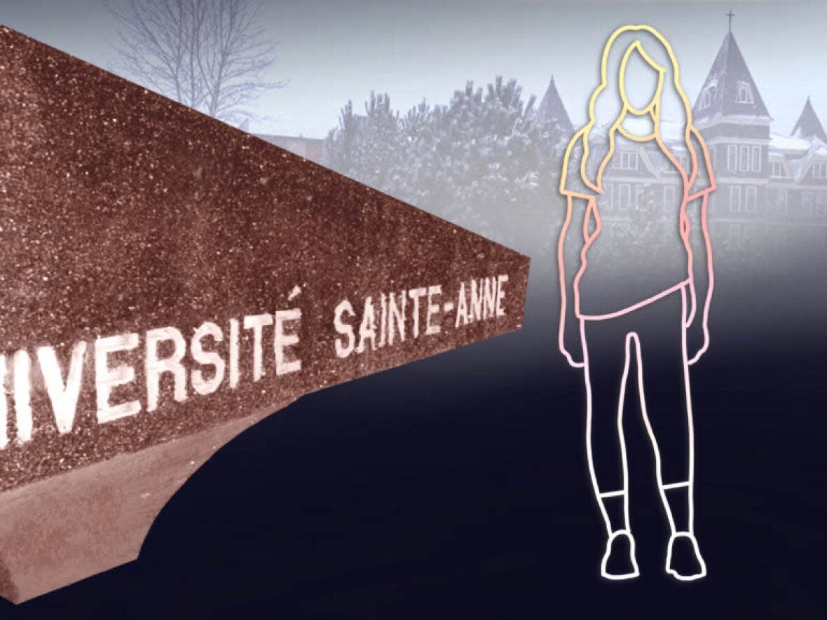 The young woman whose story was a driving force behind the SA Change Now campaign wants Université Sainte-Anne to rethink how it handles cases of sexual assault on campus. (Kevin Sollows for CBC - image credit)