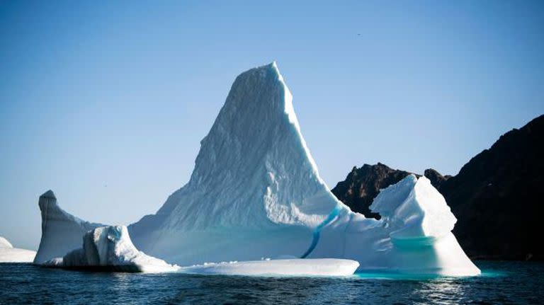 El mayor iceberg del mundo se desprendió de la plataforma de hielo Roone, al noroeste de la Antártida

Foto: AFP