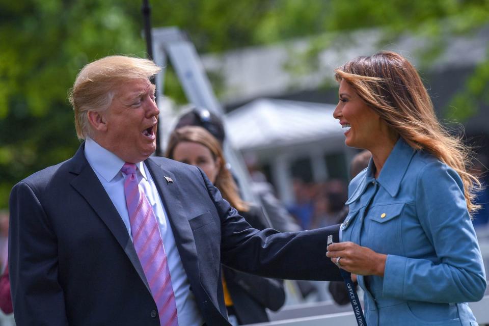 The Annual Easter Egg Roll at Trump's White House Was a Very Weird Scene