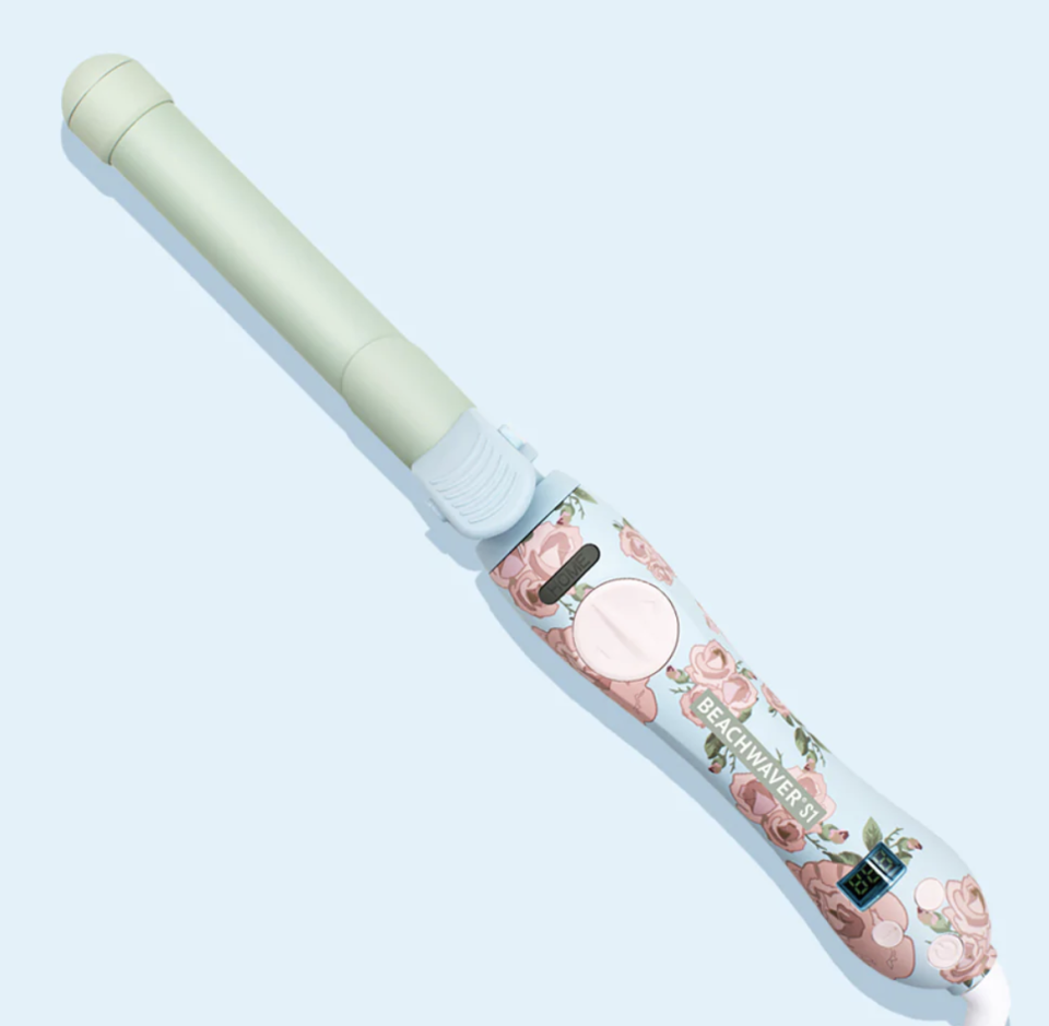 Floral Beachwaver S1 Rotating Curling Iron