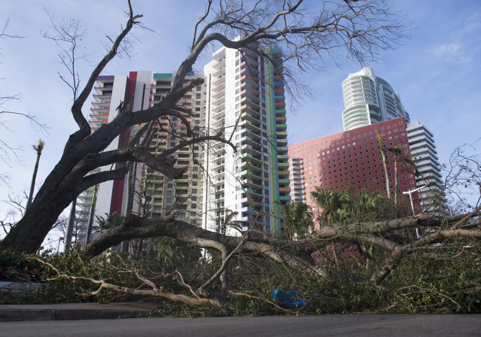 (FOTOS) El paso destructor de Irma por Florida, EEUU