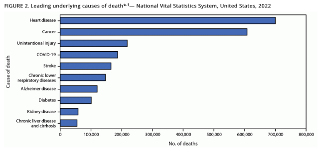 US life expectancy rose in 2022 due to fewer deaths linked to COVID-19: CDC  - ABC News