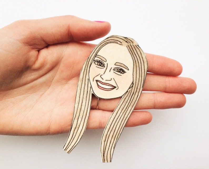 19) Custom Face Magnet