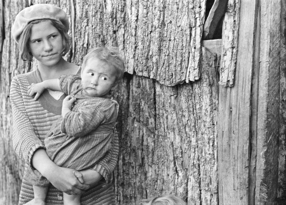 Children of Charlie Nicholson, Shenandoah National Park, October 1935