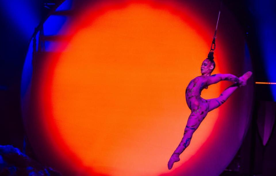 The Herald: Pictured: The show includes hair suspension, tightwires, contortionists and many more exciting stunts