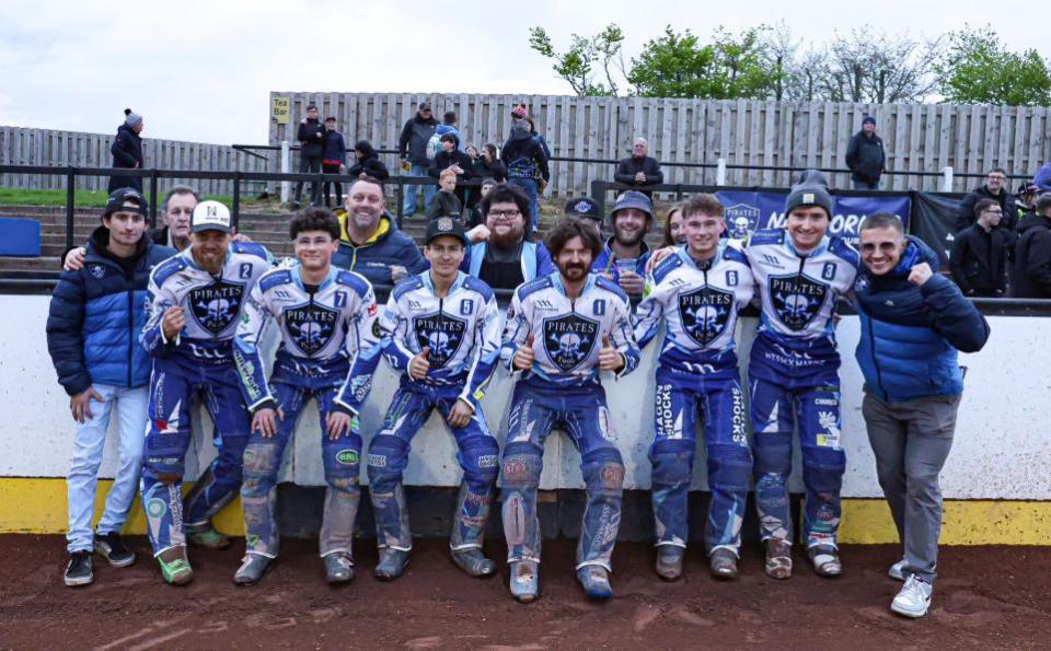 Bournemouth Echo: Poole Pirates came from behind to win at Berwick