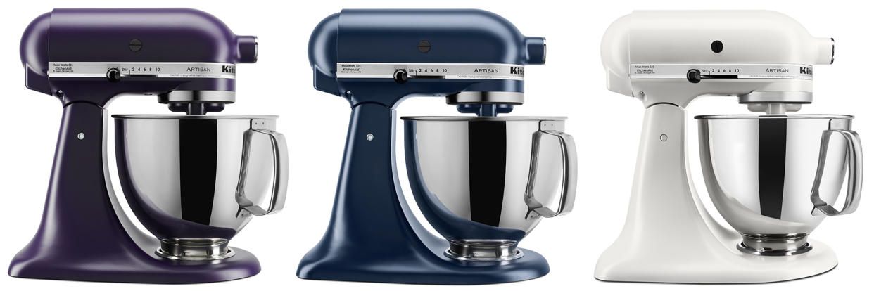 Kitchenaid mixers (Photo: Kitchen Aid)