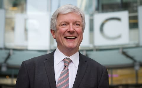 Tony Hall, director-general of the BBC - Credit: Leon Neal