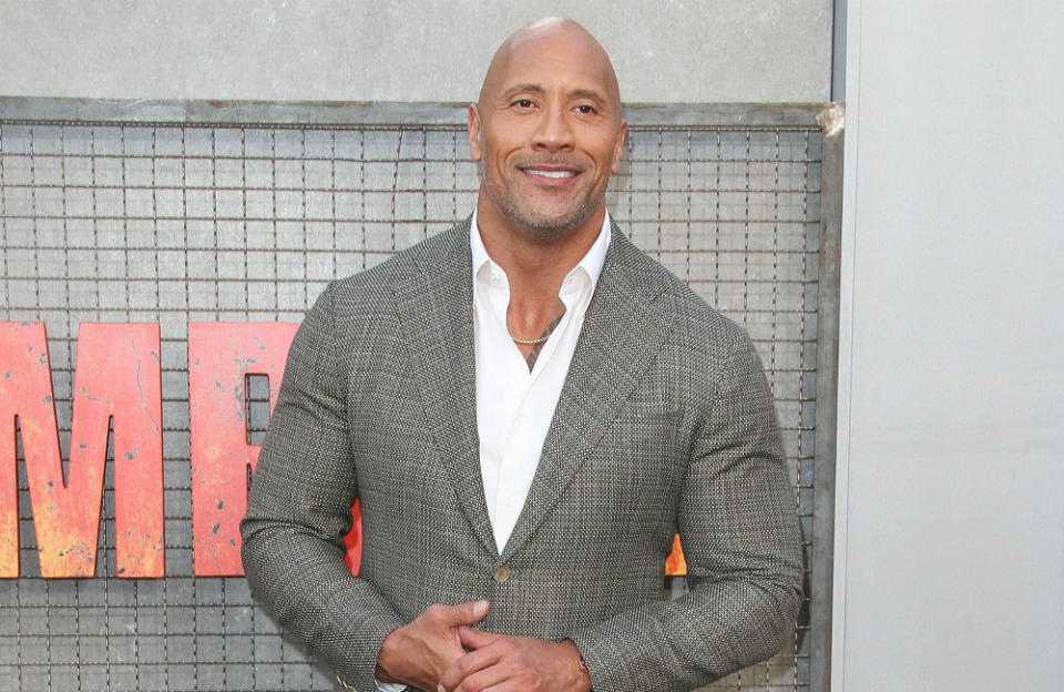 Dwayne Johnson and his “Rock toast”