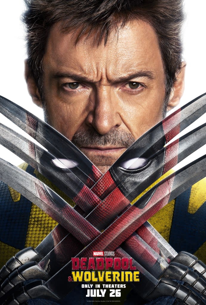 The official “Deadpool & Wolverine” movie poster. 20th Century Studios/Marvel Studios