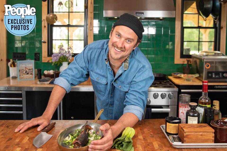 <p>Ian Deveau</p> Celebrity chef Brad Leone 