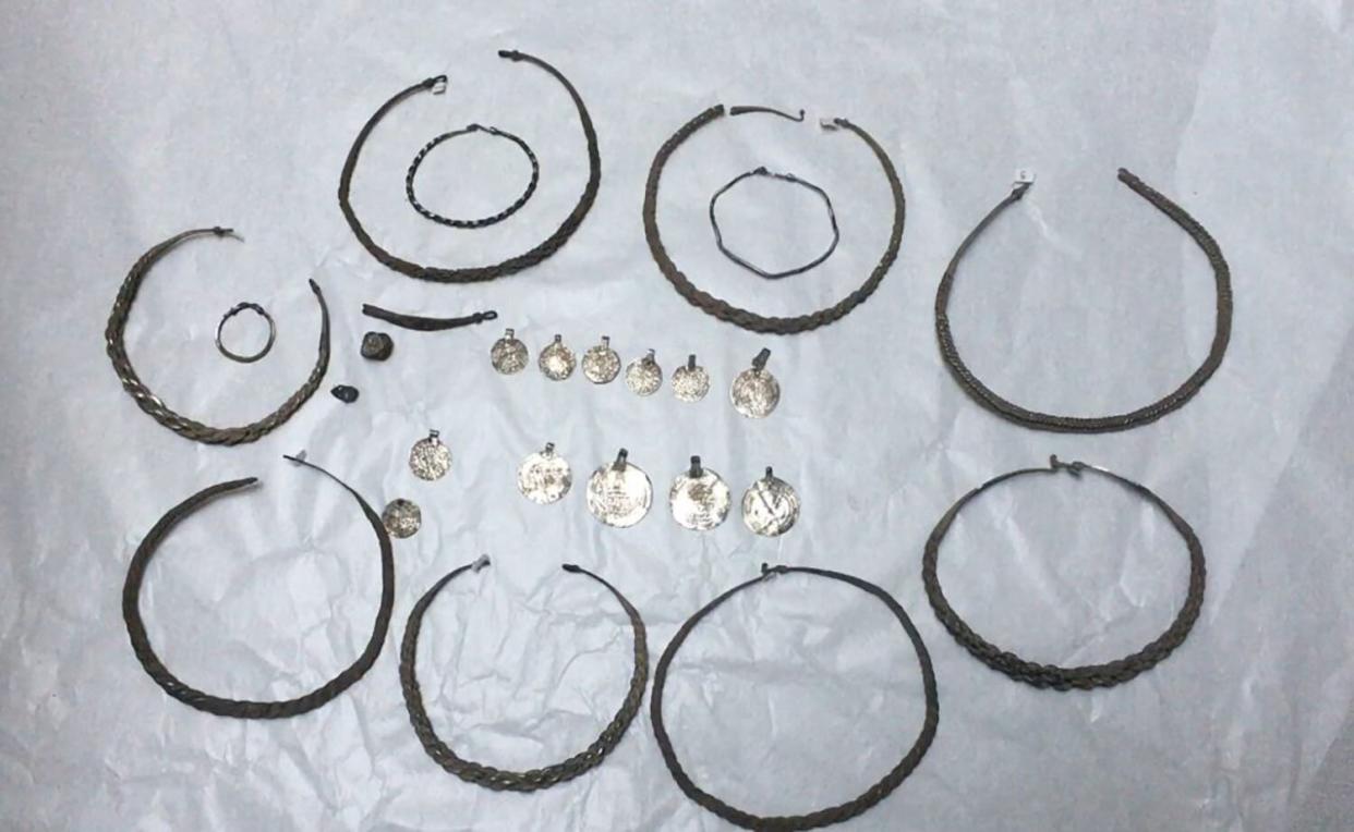 Viking Jewelry Discovered in Sweden Looks ‘Almost Completely New’ at 1,000 Years Old All press photos and film clips are free to use for media and in publications. Byline for photos taking during the excavation is 